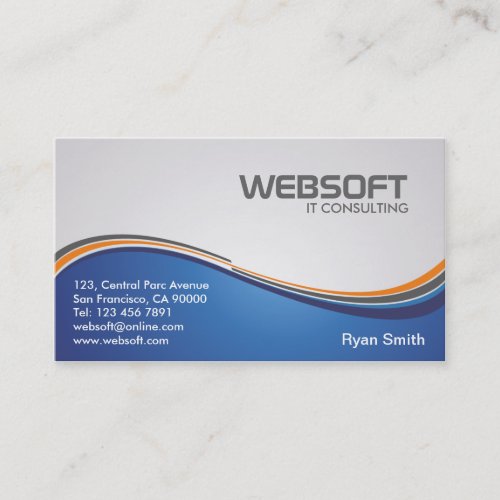 It Consulting - business cards