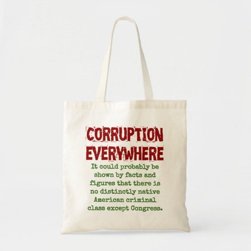 It Could Probably Be Shown By Fact _ Corruption Qu Tote Bag