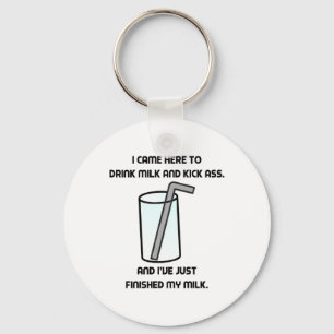 IT Crowd Drink Milk Keychain