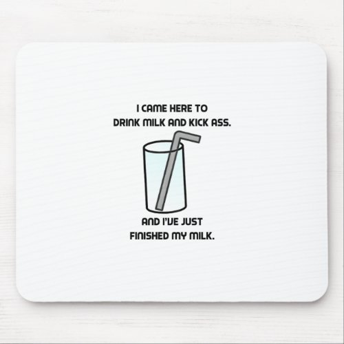 IT Crowd Drink Milk Mouse Pad