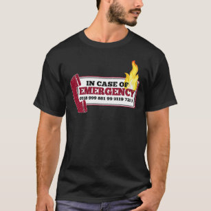 It Crowd Inspired - New Emergency Number - 0118 99 T-Shirt