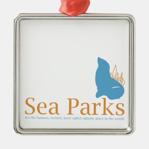 IT Crowd Sea Parks Metal Ornament