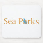 IT Crowd Sea Parks Mouse Pad<br><div class="desc">A fire?  At a Sea Parks?</div>