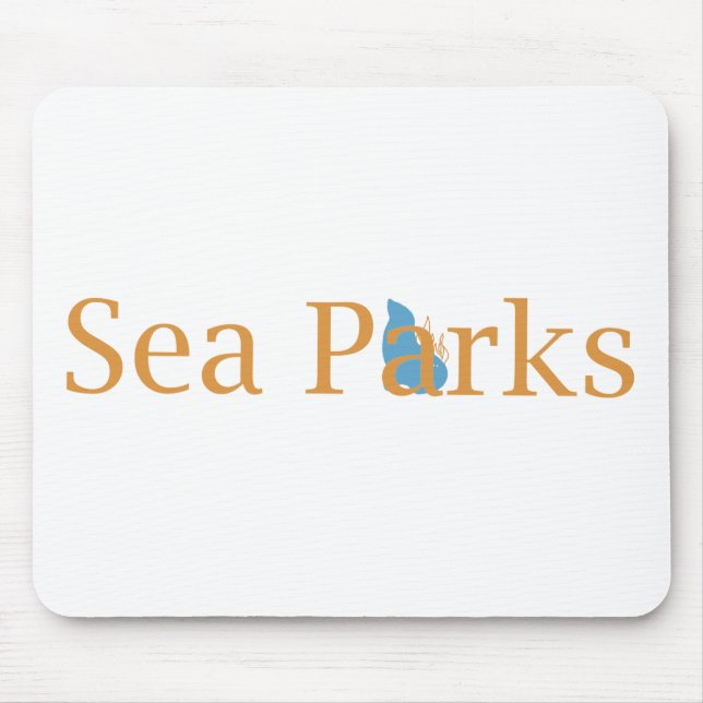IT Crowd Sea Parks Mouse Pad (Front)