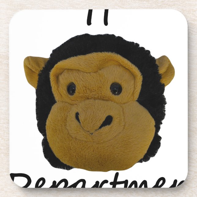 It Department Drink Coaster (Front)