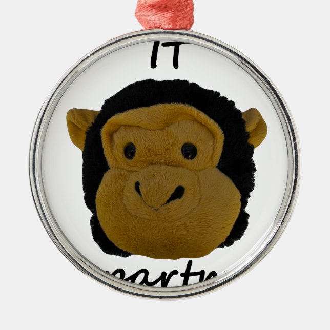 It Department Metal Ornament (Front)