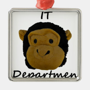 It Department Metal Ornament