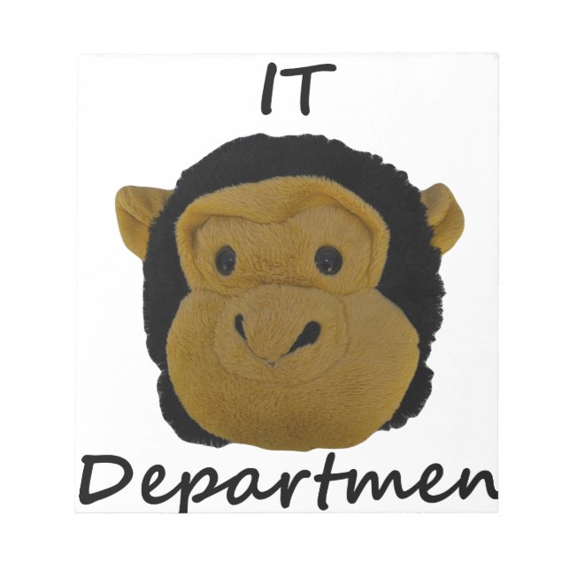 It Department Notepad (Front)