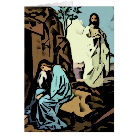 It does not cry, the tomb is empty cards (Front)