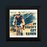 It Doesn't Get Easier Cycling Gift Box<br><div class="desc">You're a cyclist and no matter how hard you train you know it doesn't get easier,  you just get faster.</div>