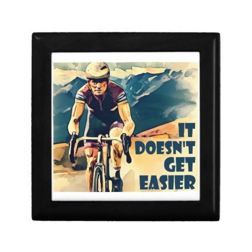 It Doesnt Get Easier Cycling Gift Box