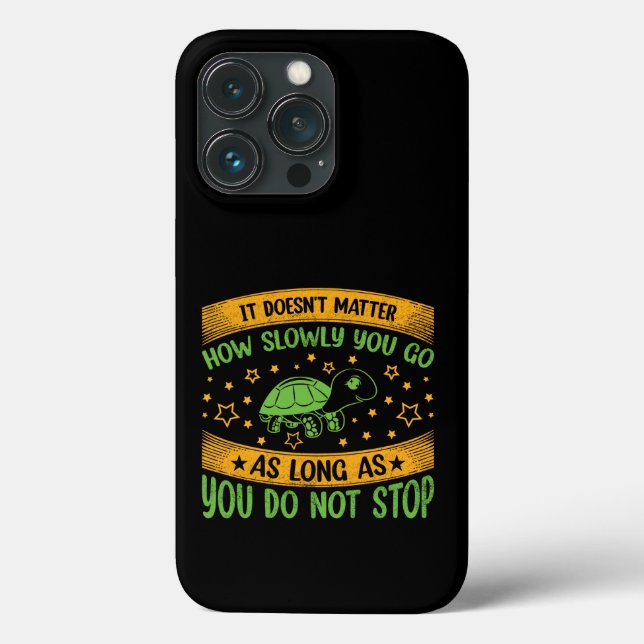 It Doesn't Matter How Slowly You Go | Don't Stop C Case-Mate iPhone Case (Back)