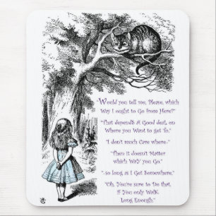 It Doesn't Matter Which Way You Go Mouse Pad