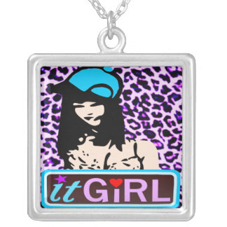 ♔It Girl Leopard Patterns Silver Necklace♔ Plated Necklace