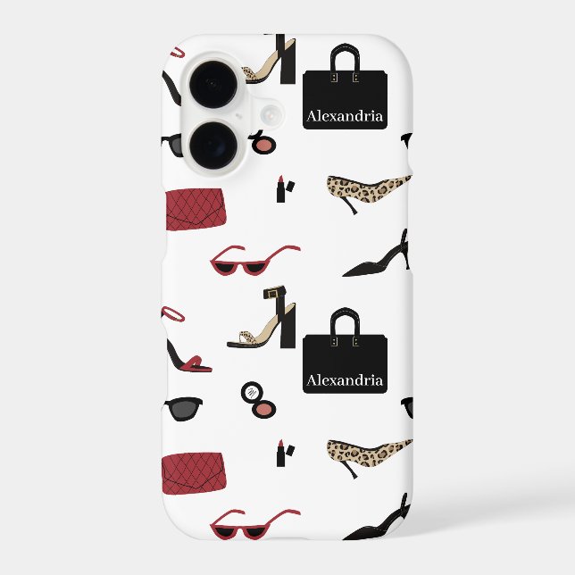 It Girl Personalized Handbags and Shoes Case-Mate iPhone Case (Back)