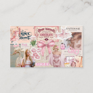 It girl vibe card-card business card