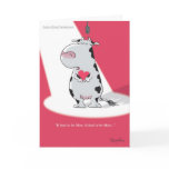 IT HAD TO BE MOO Valentines by Boynton Holiday Card IT HAD TO BE MOO Valentines by Boynton Holiday Card
