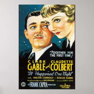 It Happened One Night Poster