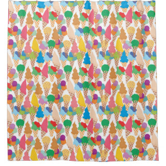 It hoists creams shower curtain