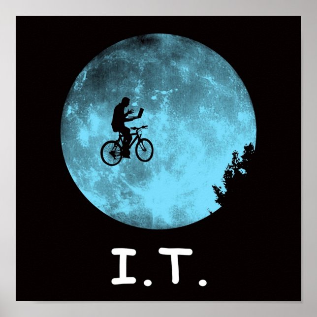 IT Information technology Poster (Front)