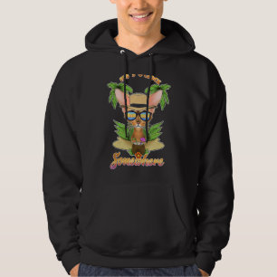 It Is 5 O´Clock Somewhere Drinking Abyssinian Cat Hoodie
