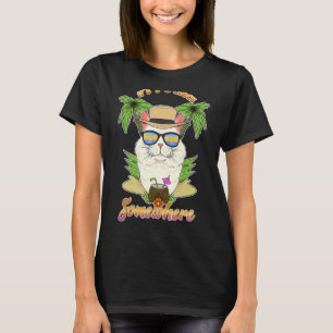 It Is 5 O´Clock Somewhere Drinking Turkish Angora  T-Shirt