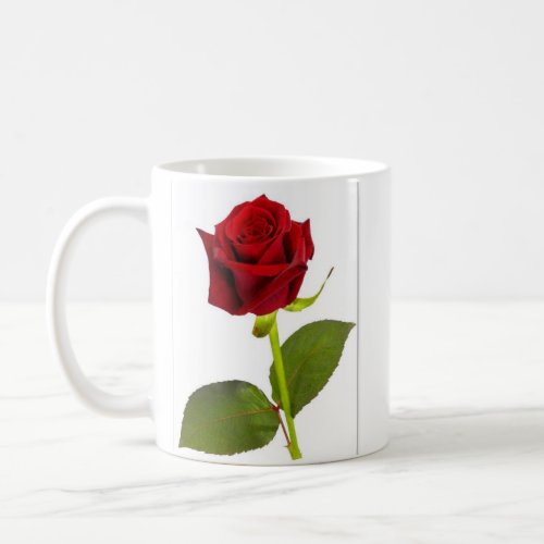 It is a beautiful rose for propose your first love coffee mug