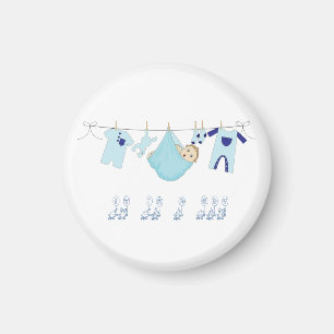 It is a Boy Baby shower Magnet