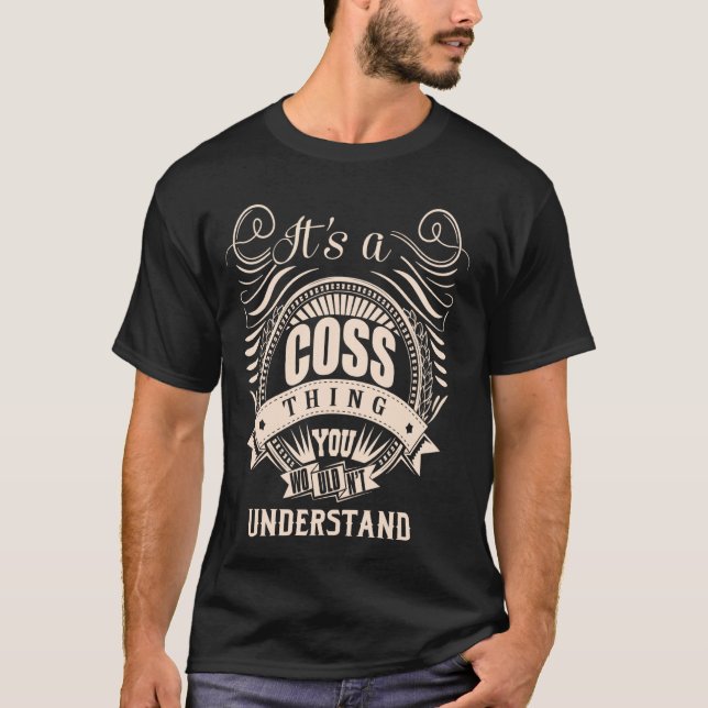 It is a COSS Thing T-Shirt (Front)