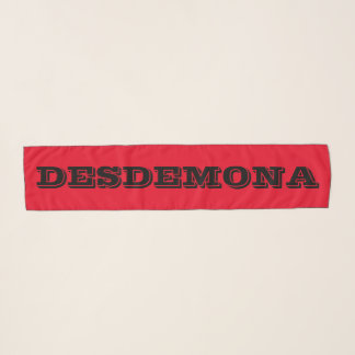 "IT IS ALL ABOUT ME" Long Chiffon Scarf