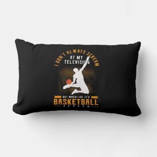It Is Basketball Season Lumbar Pillow