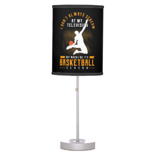 It Is Basketball Season Table Lamp