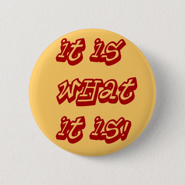 It Is!_ Button (Front)