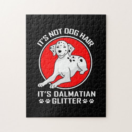 It Is Dalmatian Glitter Jigsaw Puzzle