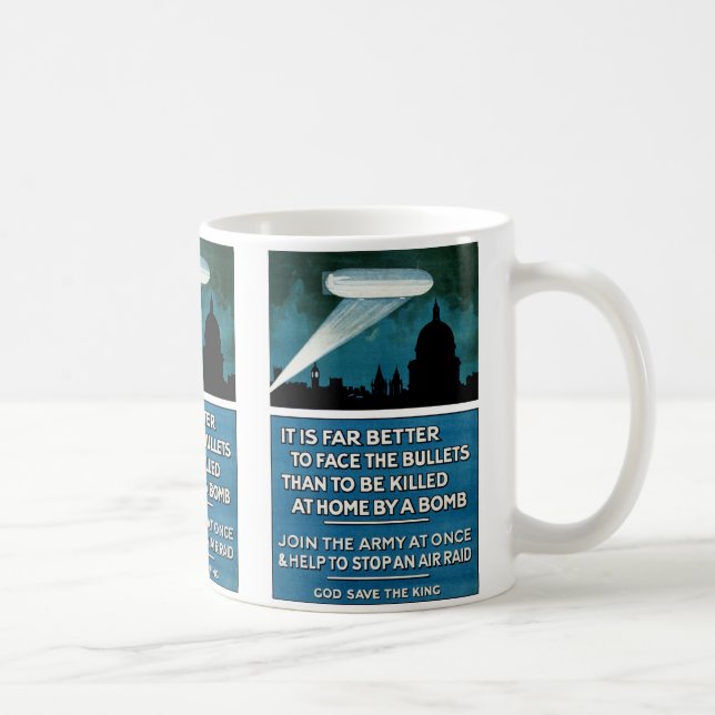 It Is Far Better to Face The Bullets... Coffee Mug (Right)