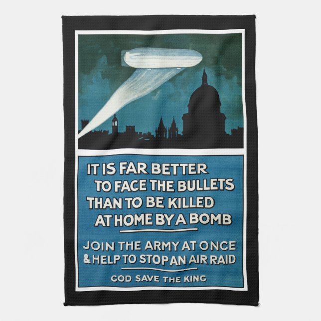 It Is Far Better to Face The Bullets... Towel (Vertical)