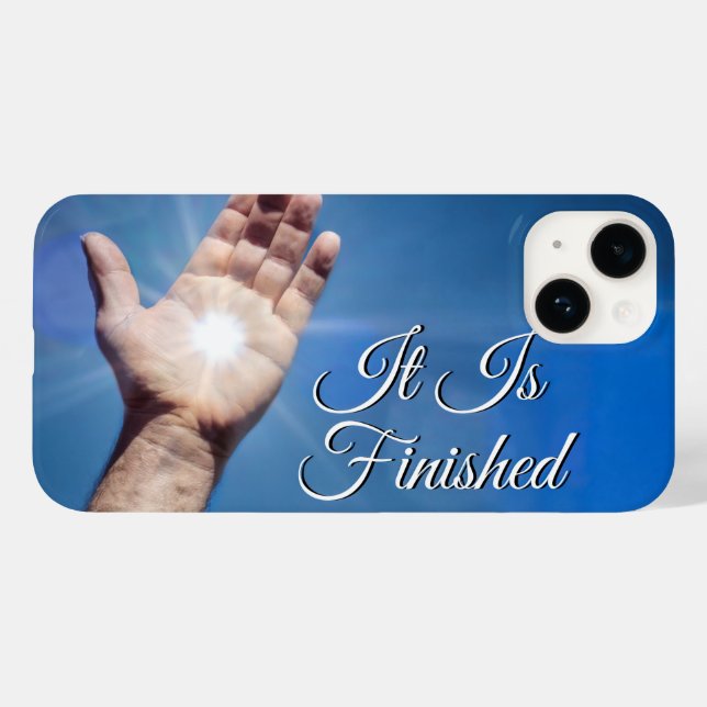 It Is Finished Case-Mate iPhone Case (Back (Horizontal))