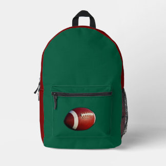 It is Football Season Printed Backpack