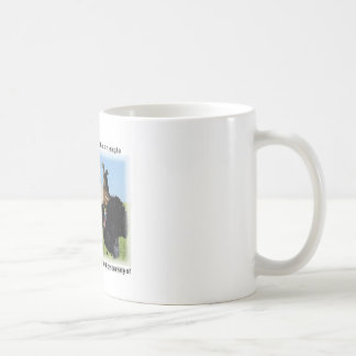 It is hard to soar like an eagle quotation coffee mug