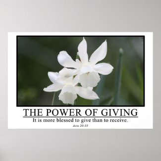 It is more blessed to give than receive print