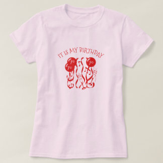 it is my birthday I am 70 years old T-Shirt