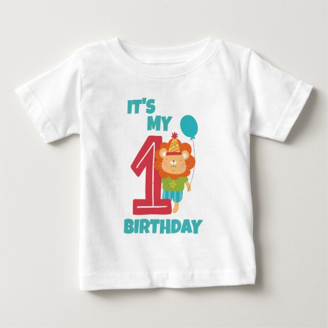 It is My First Birthday Baby T-Shirt (Front)