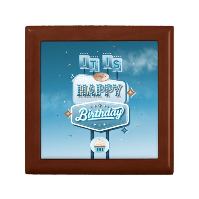 It is My Happy Birthday Gift Box (Front)
