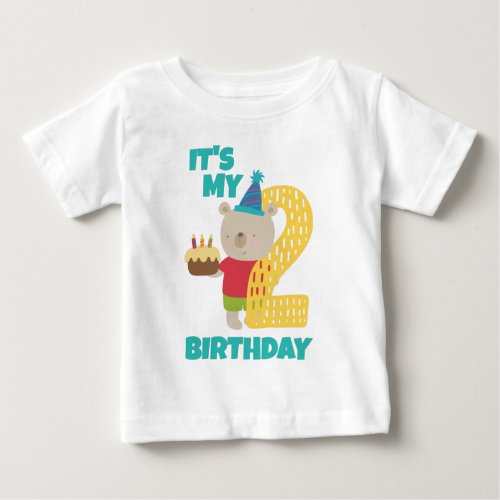 IT is My Second Birthday Baby T_Shirt