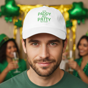 It is Paddy Not Patty You Idiot Funny Irish Hat