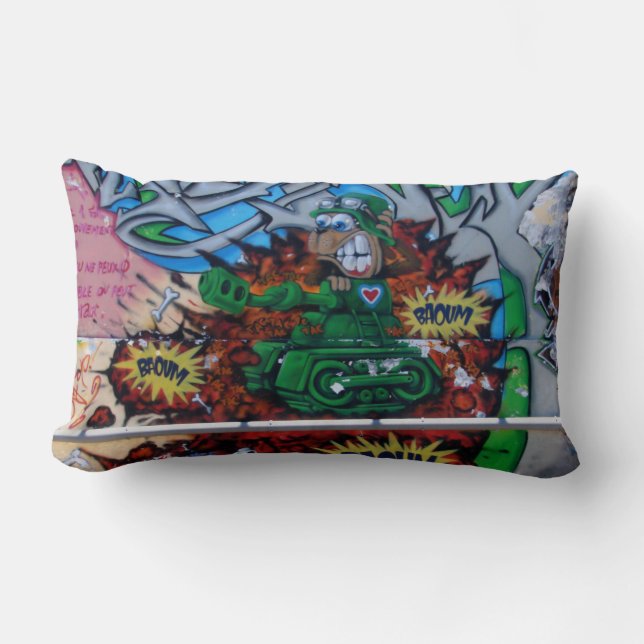 It is shooting at me - lumbar pillow (Front)