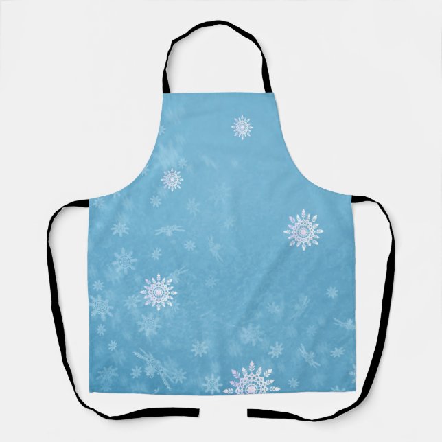 It Is Snowing Apron (Front)