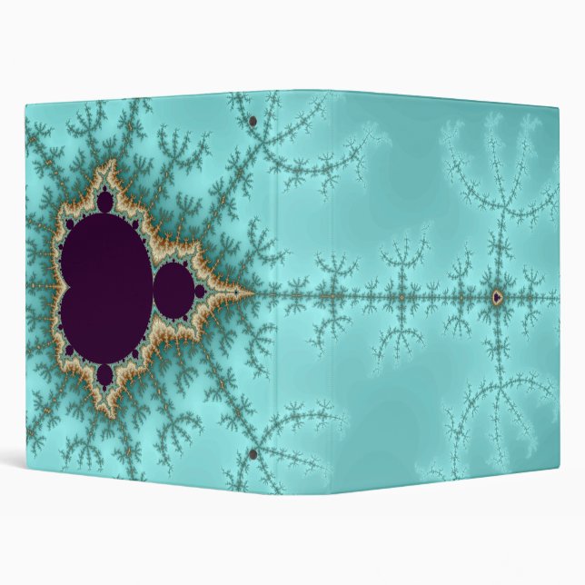 It is spreading - Fractal 3 Ring Binder (Background)
