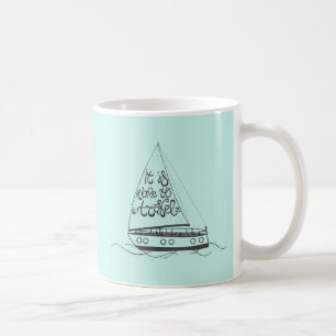 It Is Time To Travel Coffee Mug