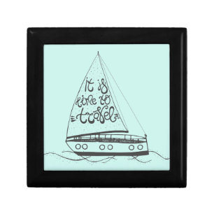It Is Time To Travel Gift Box